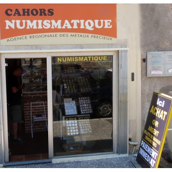 CAHORS NUMISMATIQUE Cahors, numismate, rachat de monnaie et pièces anciennes à Cahors.