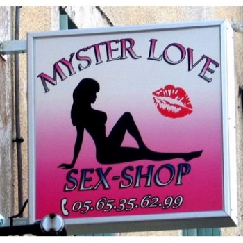 MYSTER LOVE, sex shop à Cahors, magasin de sextoys et objets érotiques en tout genre à Cahors