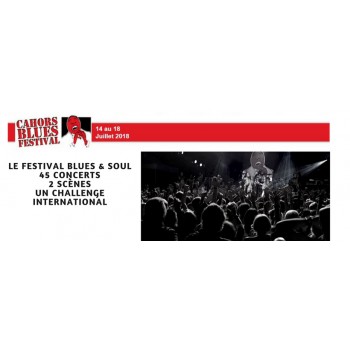 Le Cahors Blues Festival créé en 1982, est le plus ancien festival de Blues en France. Connu à travers toute l’Europe, ce festiv